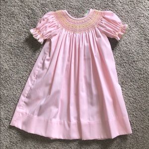 Boutique girls smocked dresses size 24 mo & 3 mo